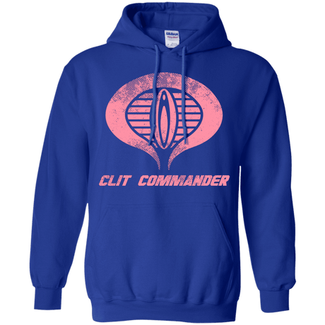 Sweatshirts Royal / Small Clit Commander Pullover Hoodie