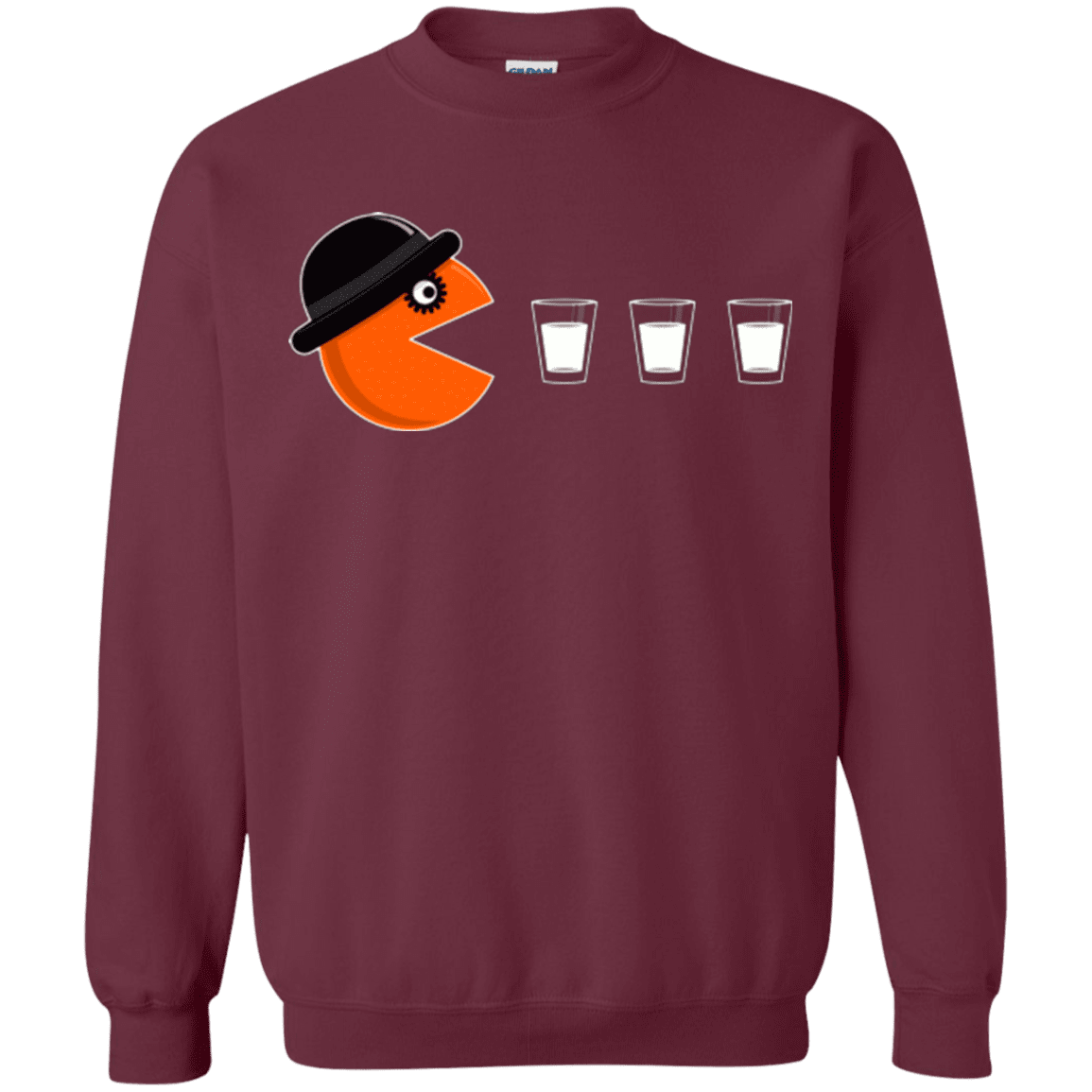 Sweatshirts Maroon / Small Clockwork man Crewneck Sweatshirt