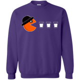 Sweatshirts Purple / Small Clockwork man Crewneck Sweatshirt