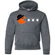 Sweatshirts Dark Heather / YS Clockwork man Youth Hoodie