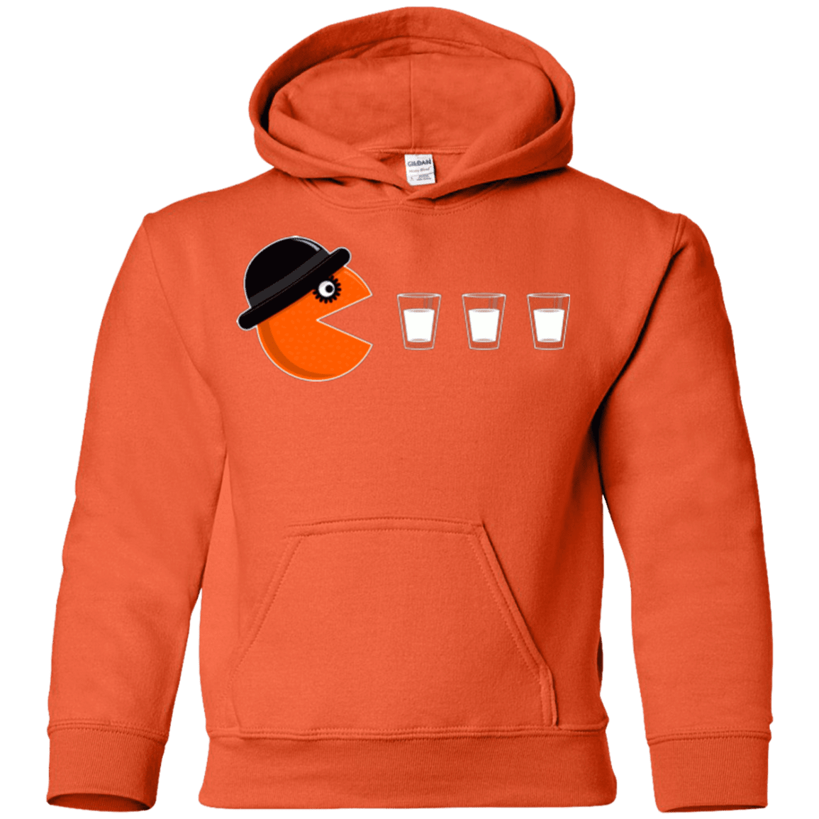 Sweatshirts Orange / YS Clockwork man Youth Hoodie