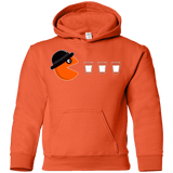 Sweatshirts Orange / YS Clockwork man Youth Hoodie