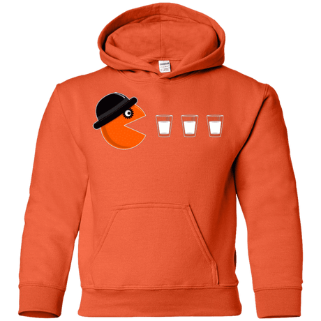 Sweatshirts Orange / YS Clockwork man Youth Hoodie