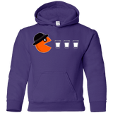Sweatshirts Purple / YS Clockwork man Youth Hoodie