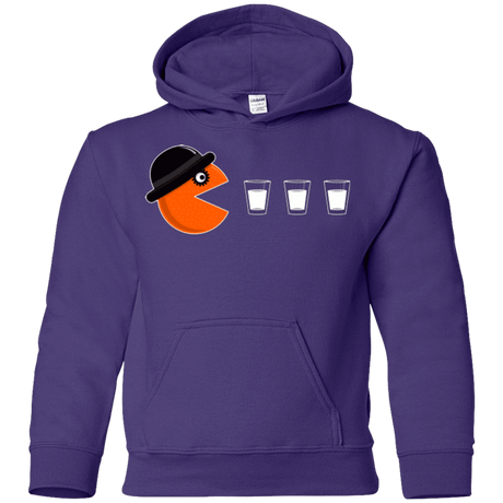 Sweatshirts Purple / YS Clockwork man Youth Hoodie