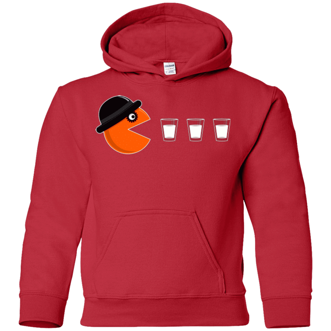Sweatshirts Red / YS Clockwork man Youth Hoodie