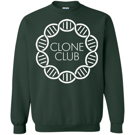Sweatshirts Forest Green / Small Clone Club Crewneck Sweatshirt