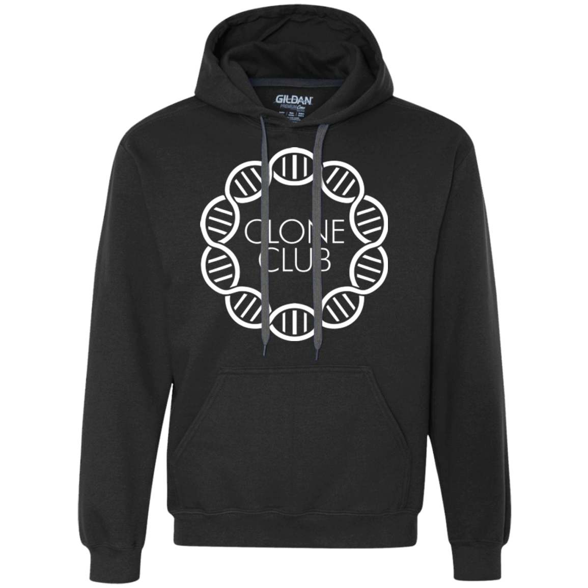 Sweatshirts Black / Small Clone Club Premium Fleece Hoodie