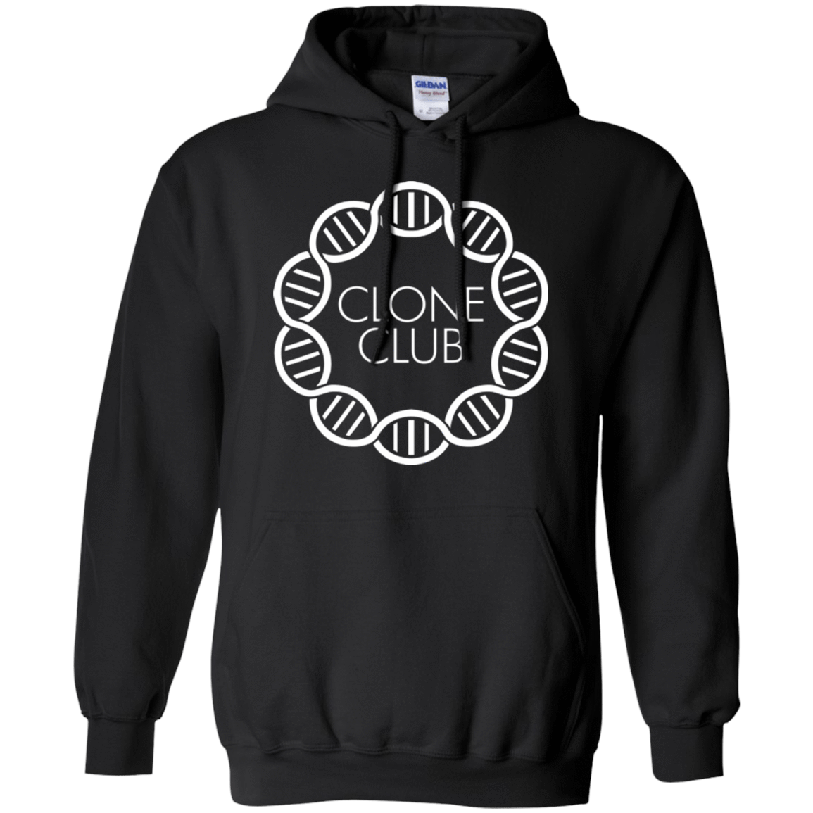 Sweatshirts Black / Small Clone Club Pullover Hoodie