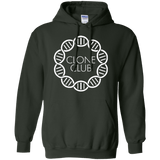 Sweatshirts Forest Green / Small Clone Club Pullover Hoodie