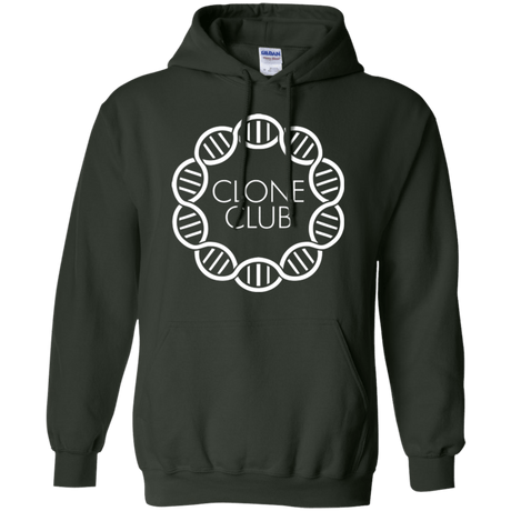 Sweatshirts Forest Green / Small Clone Club Pullover Hoodie