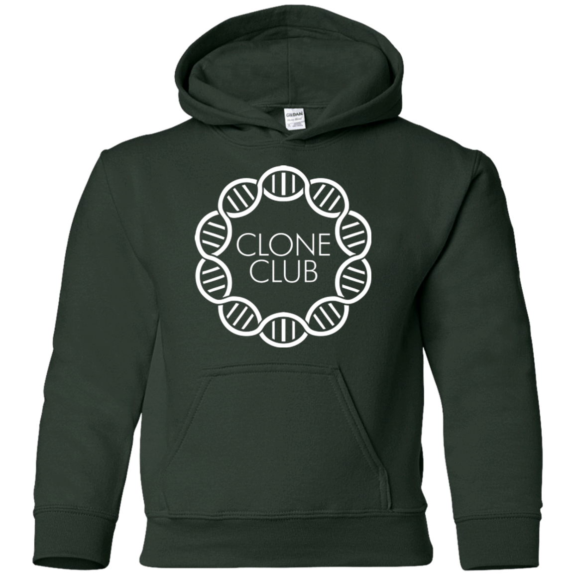 Sweatshirts Forest Green / YS Clone Club Youth Hoodie