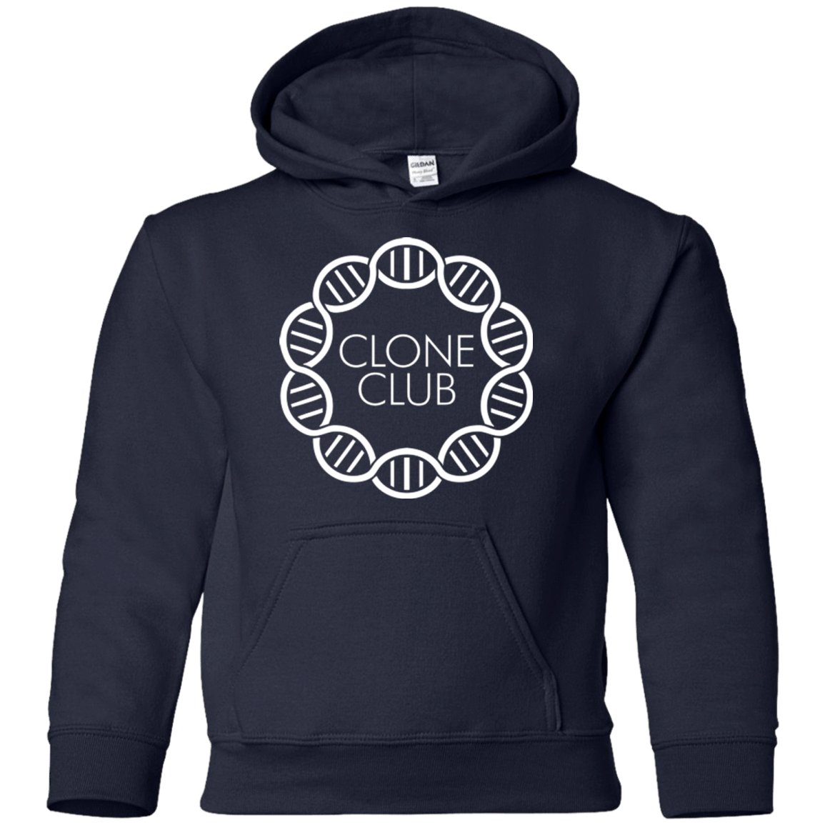Sweatshirts Navy / YS Clone Club Youth Hoodie
