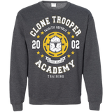 Sweatshirts Dark Heather / Small Clone Trooper Academy 02 Crewneck Sweatshirt