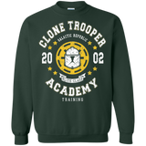 Sweatshirts Forest Green / Small Clone Trooper Academy 02 Crewneck Sweatshirt