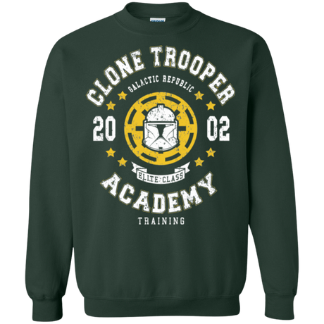 Sweatshirts Forest Green / Small Clone Trooper Academy 02 Crewneck Sweatshirt