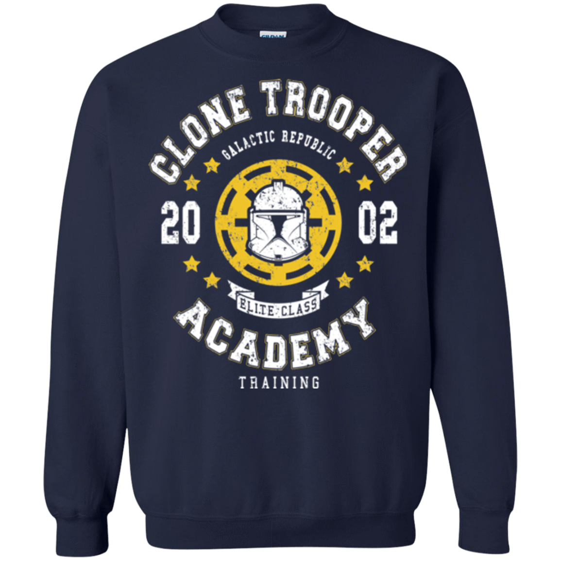 Sweatshirts Navy / Small Clone Trooper Academy 02 Crewneck Sweatshirt