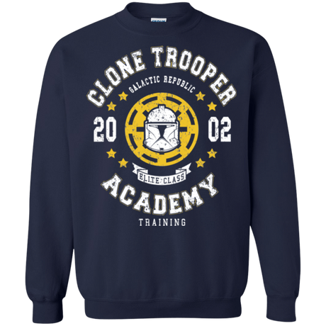 Sweatshirts Navy / Small Clone Trooper Academy 02 Crewneck Sweatshirt