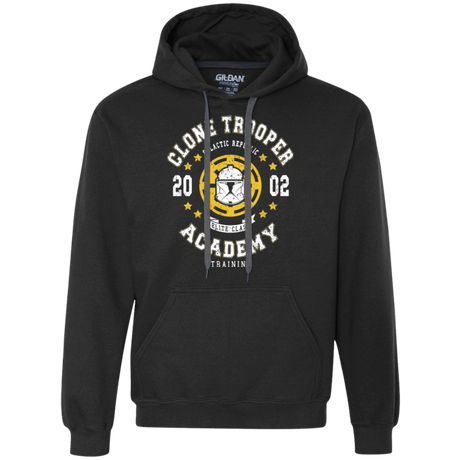 Sweatshirts Black / Small Clone Trooper Academy 02 Premium Fleece Hoodie