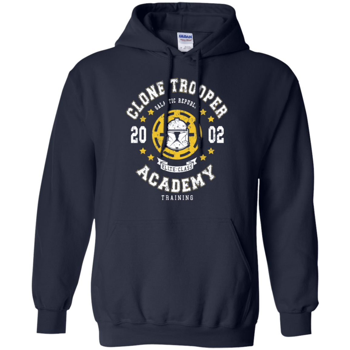 Sweatshirts Navy / Small Clone Trooper Academy 02 Pullover Hoodie