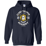 Sweatshirts Navy / Small Clone Trooper Academy 02 Pullover Hoodie