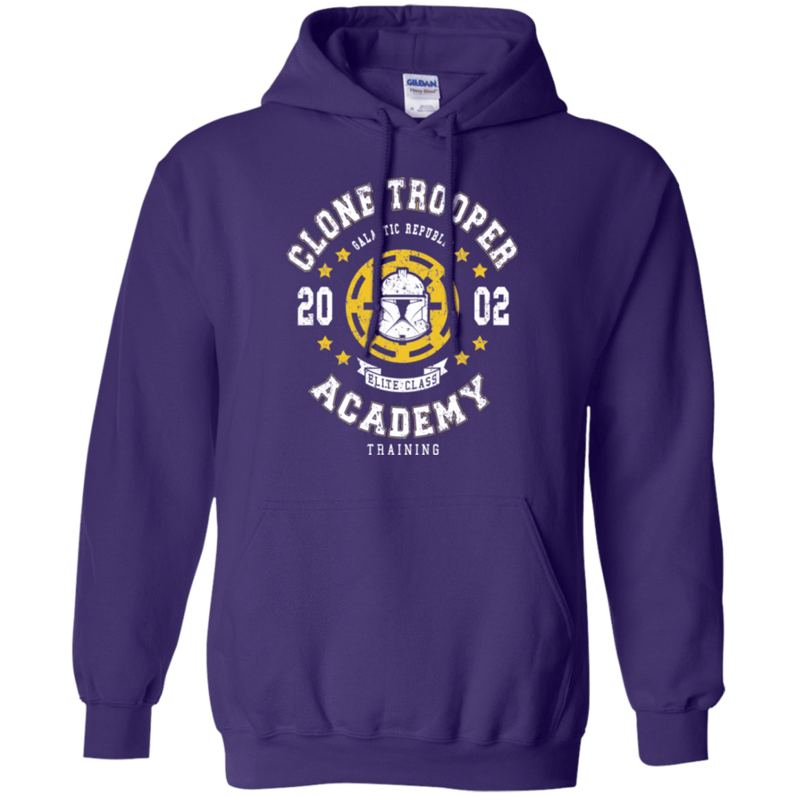 Sweatshirts Purple / Small Clone Trooper Academy 02 Pullover Hoodie