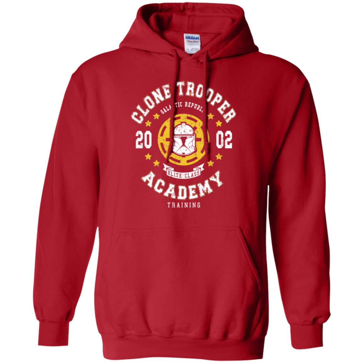 Sweatshirts Red / Small Clone Trooper Academy 02 Pullover Hoodie