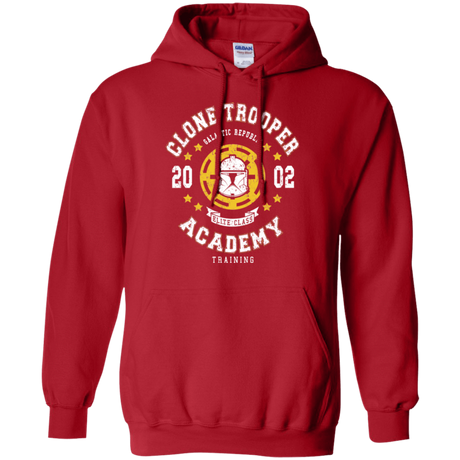 Sweatshirts Red / Small Clone Trooper Academy 02 Pullover Hoodie