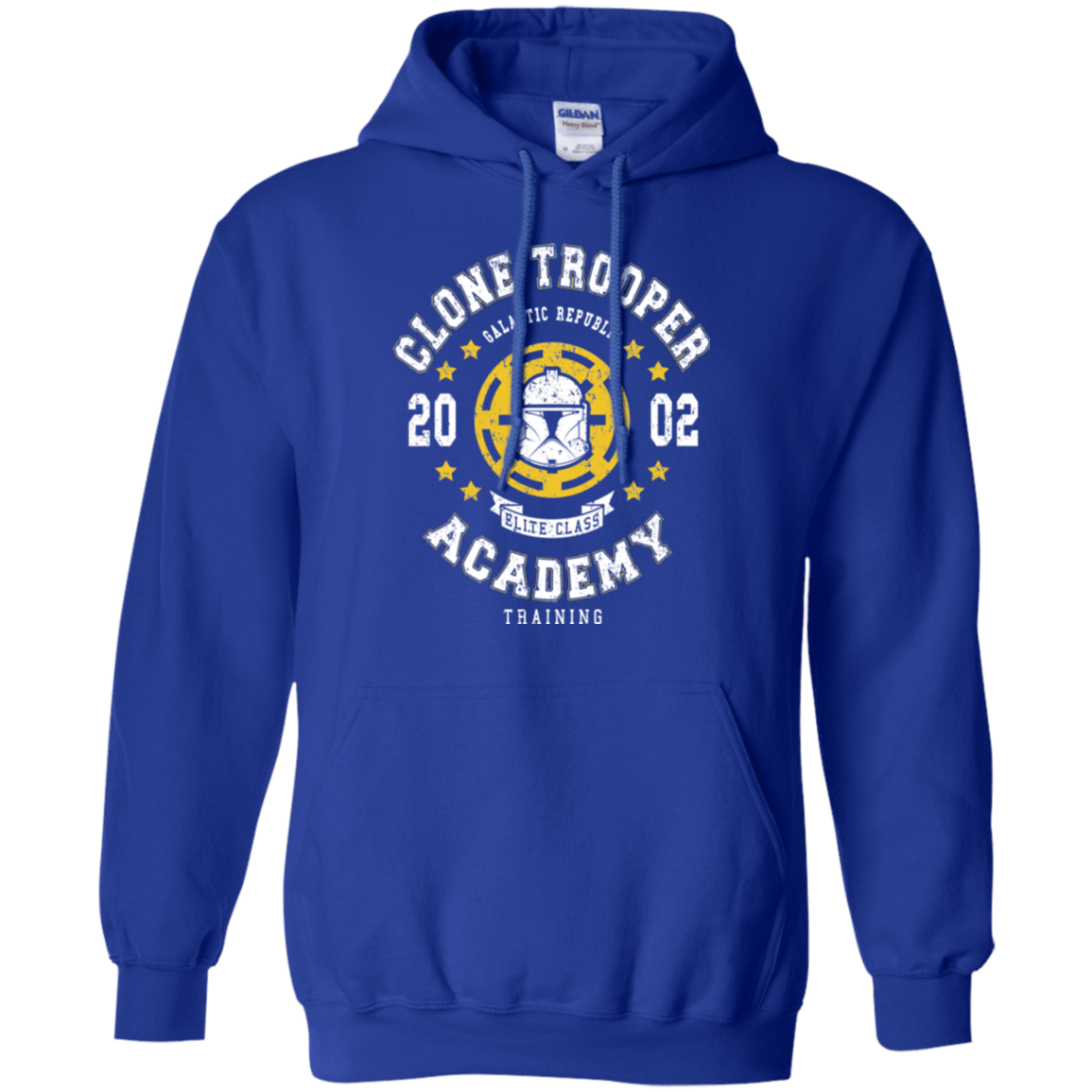 Sweatshirts Royal / Small Clone Trooper Academy 02 Pullover Hoodie