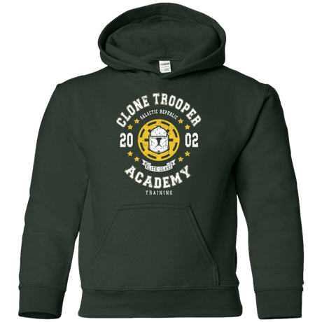 Sweatshirts Forest Green / YS Clone Trooper Academy 02 Youth Hoodie
