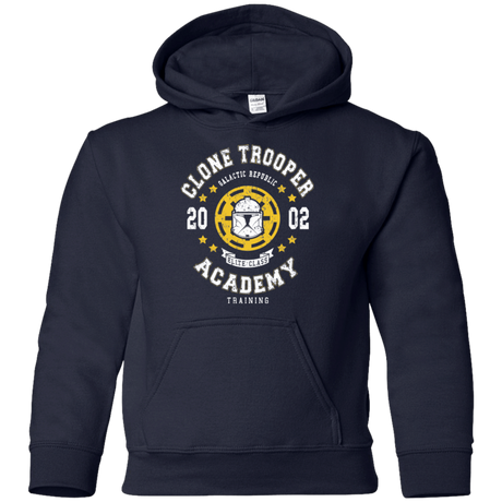 Sweatshirts Navy / YS Clone Trooper Academy 02 Youth Hoodie