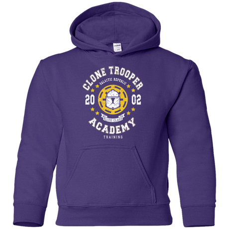 Sweatshirts Purple / YS Clone Trooper Academy 02 Youth Hoodie