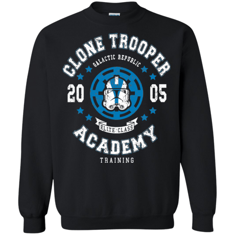 Sweatshirts Black / Small Clone Trooper Academy 05 Crewneck Sweatshirt