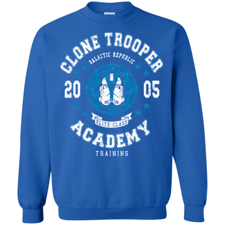 Sweatshirts Royal / Small Clone Trooper Academy 05 Crewneck Sweatshirt