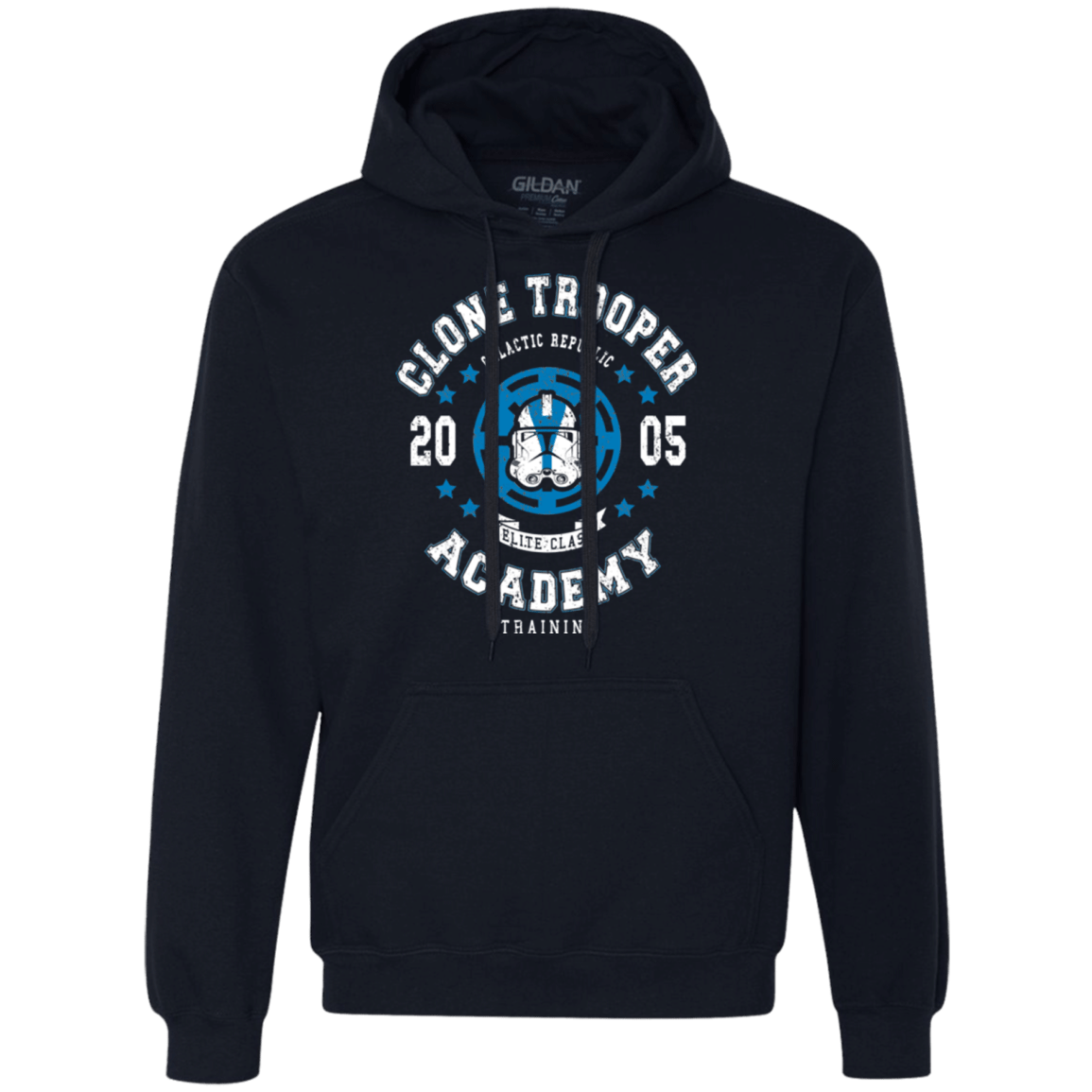 Sweatshirts Navy / Small Clone Trooper Academy 05 Premium Fleece Hoodie