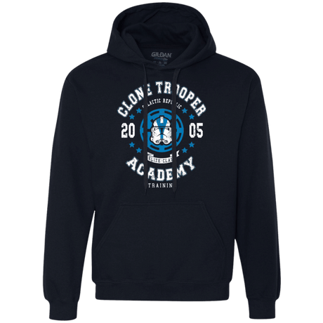 Sweatshirts Navy / Small Clone Trooper Academy 05 Premium Fleece Hoodie