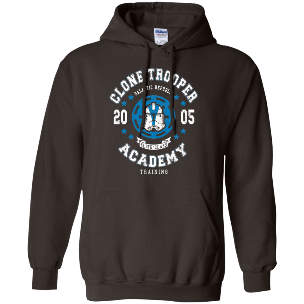 Sweatshirts Dark Chocolate / Small Clone Trooper Academy 05 Pullover Hoodie