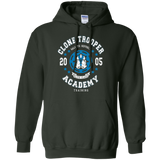 Sweatshirts Forest Green / Small Clone Trooper Academy 05 Pullover Hoodie