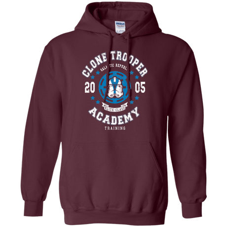 Sweatshirts Maroon / Small Clone Trooper Academy 05 Pullover Hoodie