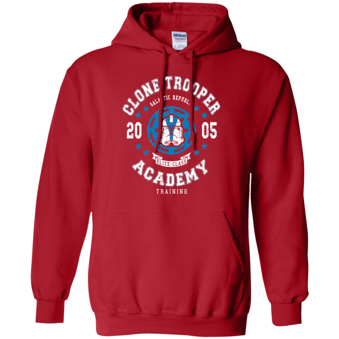 Sweatshirts Red / Small Clone Trooper Academy 05 Pullover Hoodie