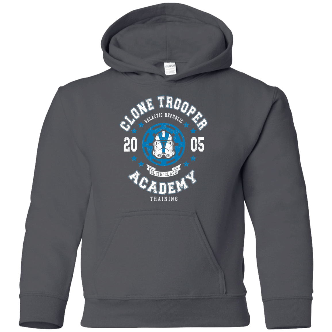 Sweatshirts Charcoal / YS Clone Trooper Academy 05 Youth Hoodie