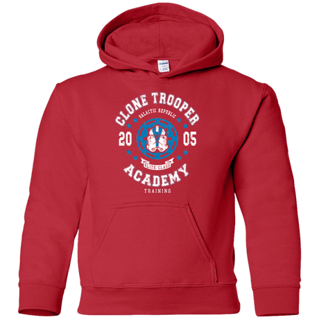 Sweatshirts Red / YS Clone Trooper Academy 05 Youth Hoodie