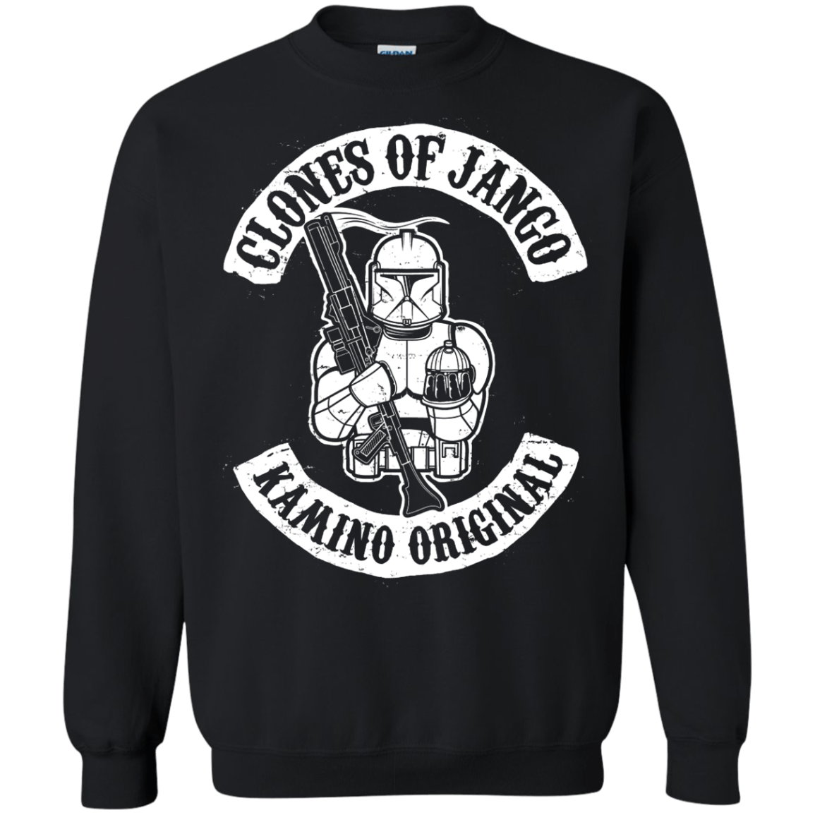 Sweatshirts Black / S Clones of Jango Crewneck Sweatshirt