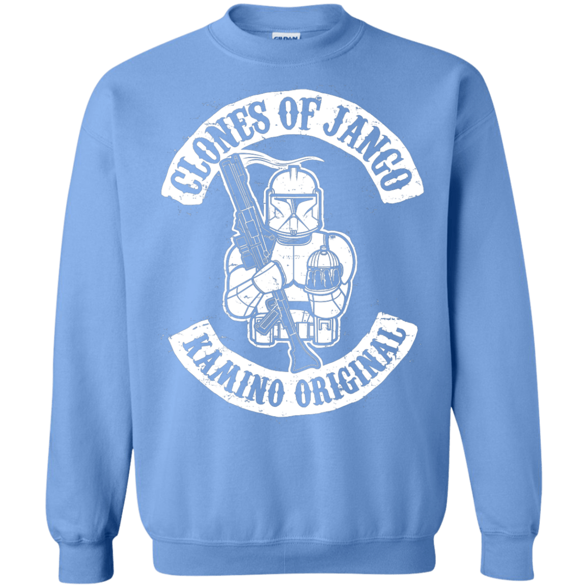 Sweatshirts Carolina Blue / S Clones of Jango Crewneck Sweatshirt