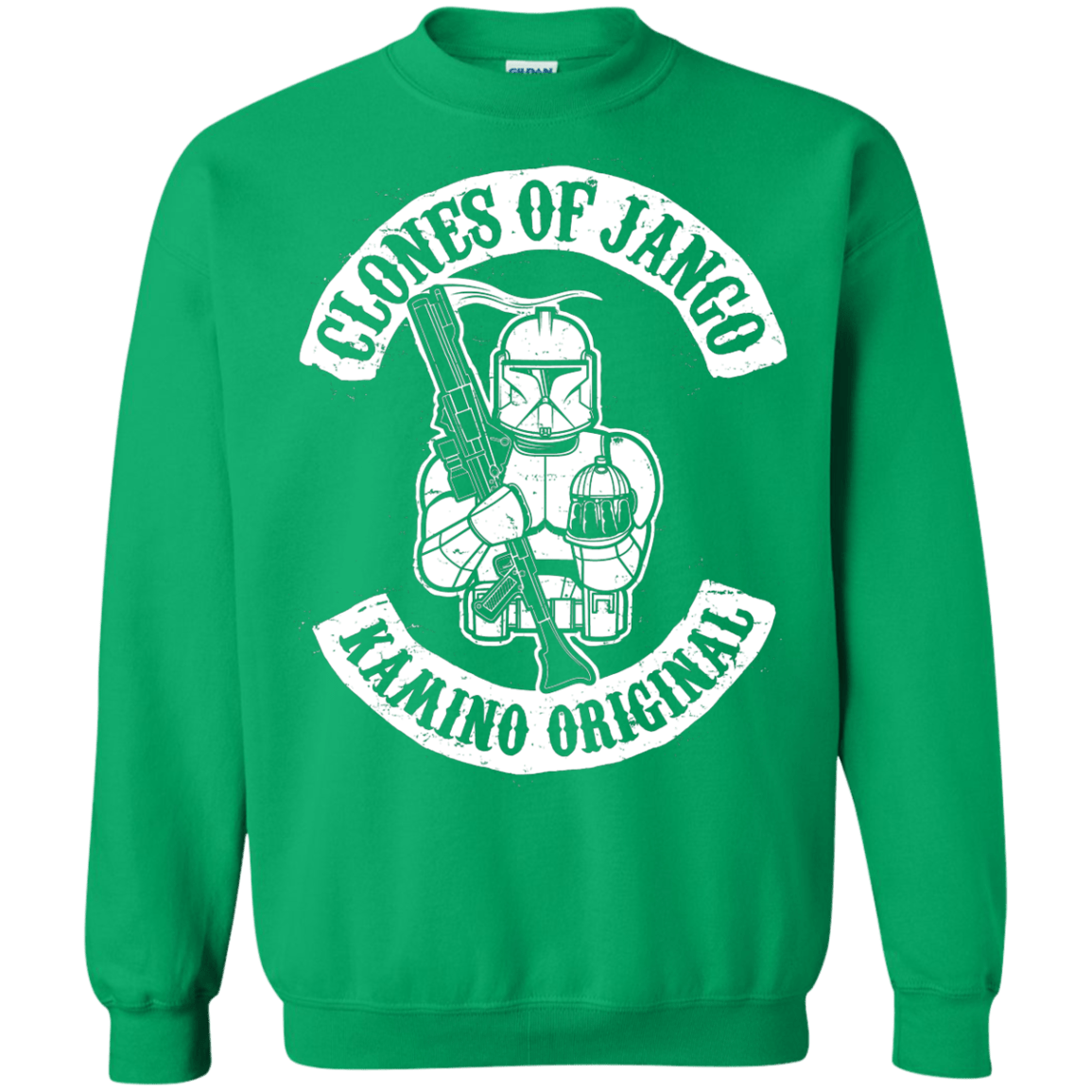 Sweatshirts Irish Green / S Clones of Jango Crewneck Sweatshirt