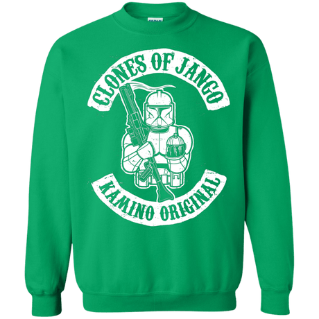 Sweatshirts Irish Green / S Clones of Jango Crewneck Sweatshirt