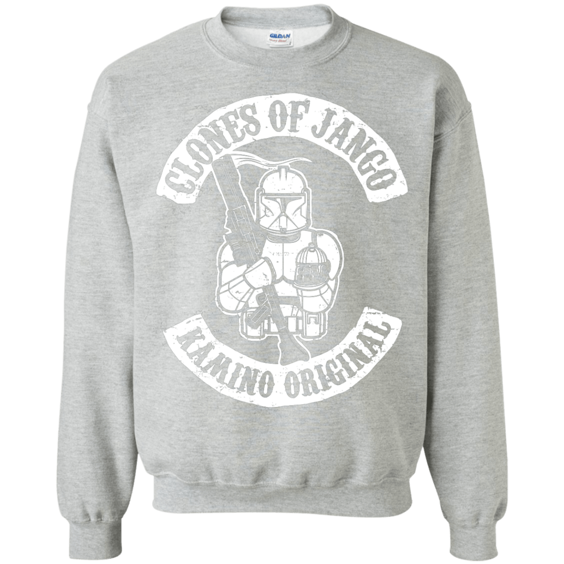 Sweatshirts Sport Grey / S Clones of Jango Crewneck Sweatshirt