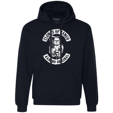 Sweatshirts Navy / S Clones of Jango Premium Fleece Hoodie