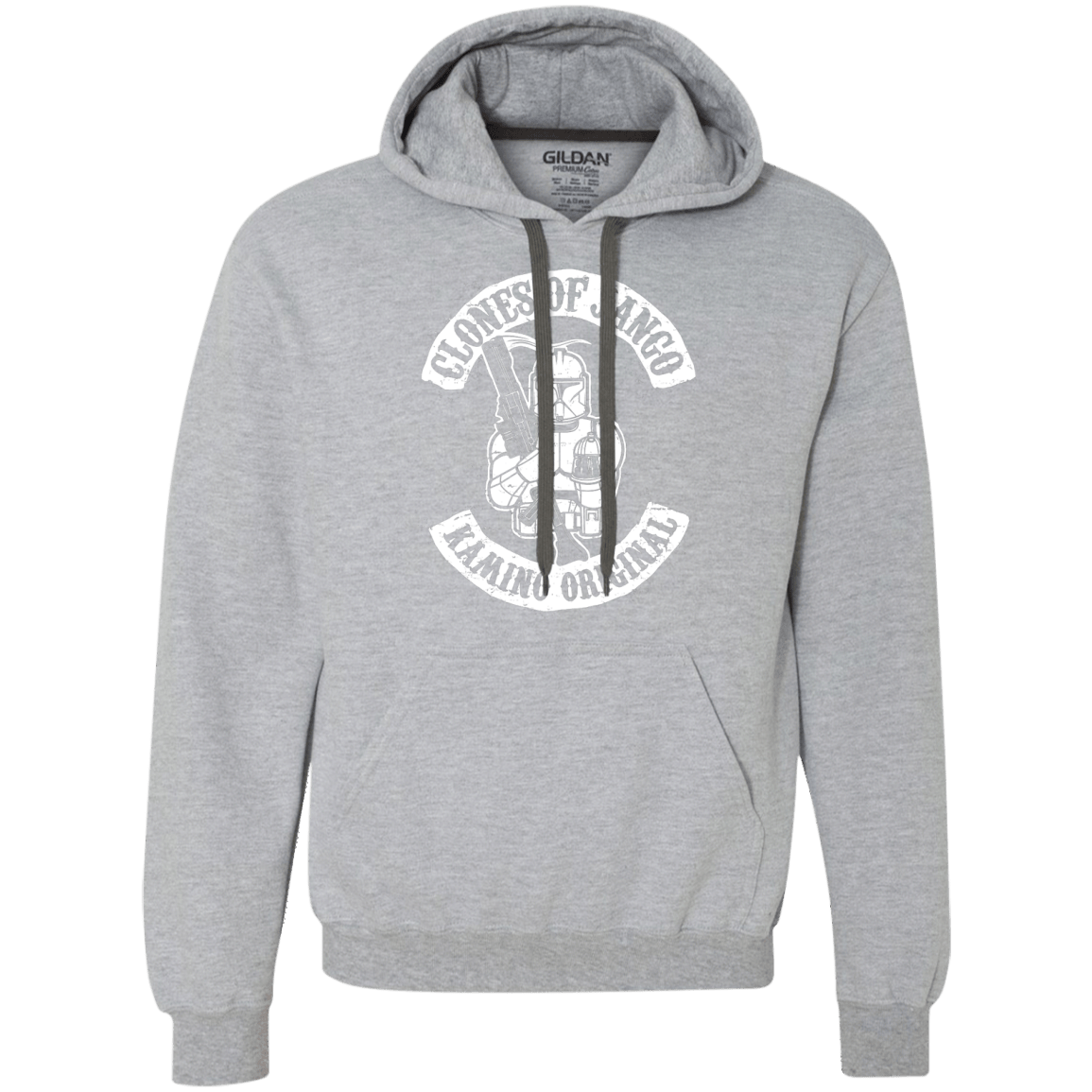Sweatshirts Sport Grey / S Clones of Jango Premium Fleece Hoodie