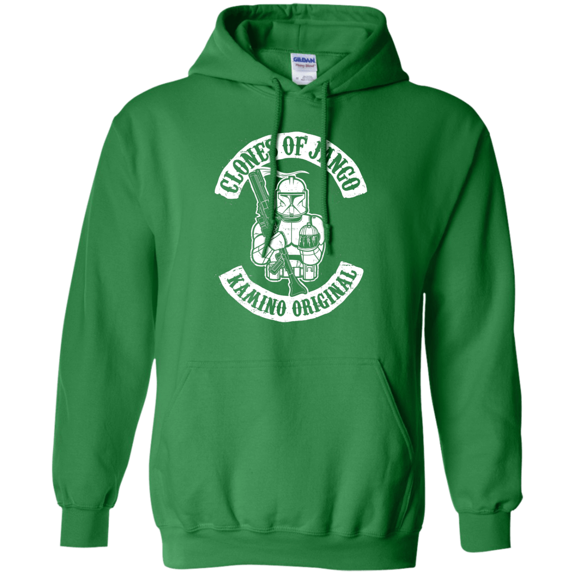 Sweatshirts Irish Green / S Clones of Jango Pullover Hoodie